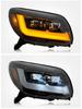 LED Daytime Running Light Projector Headlights for 2006-2013 Toyota 4Runner