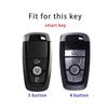 FOR Ford Focus Edge Explorer Escort Mondeo Mustang Ranger Leather TPU Car Smart Key Cover Case Shell Bag Protector Keychain