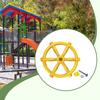 Pirate Ship Wheel Toy Playground Equipment for Jungle Gym Backyard Treehouse