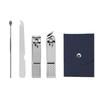 German Precision Stainless Steel Nail Clipper & Scissors Kit for Manicure & Pedicure
