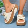 Fashion 2025 Women Slippers EVA Soft Sole Summer Casual Women Platform Sandals Fashion Non-Slip Beach Slippers Luxury Slides Women