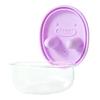Yousheng Leak-Proof Snack Box with Silicone Cover Portable Finger Guard Design No-Mess Lunch Container Cookie Storage Tool