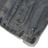 Intercrew Detachable Hood Denim Jumper D Blue Itz3Uj02Adb