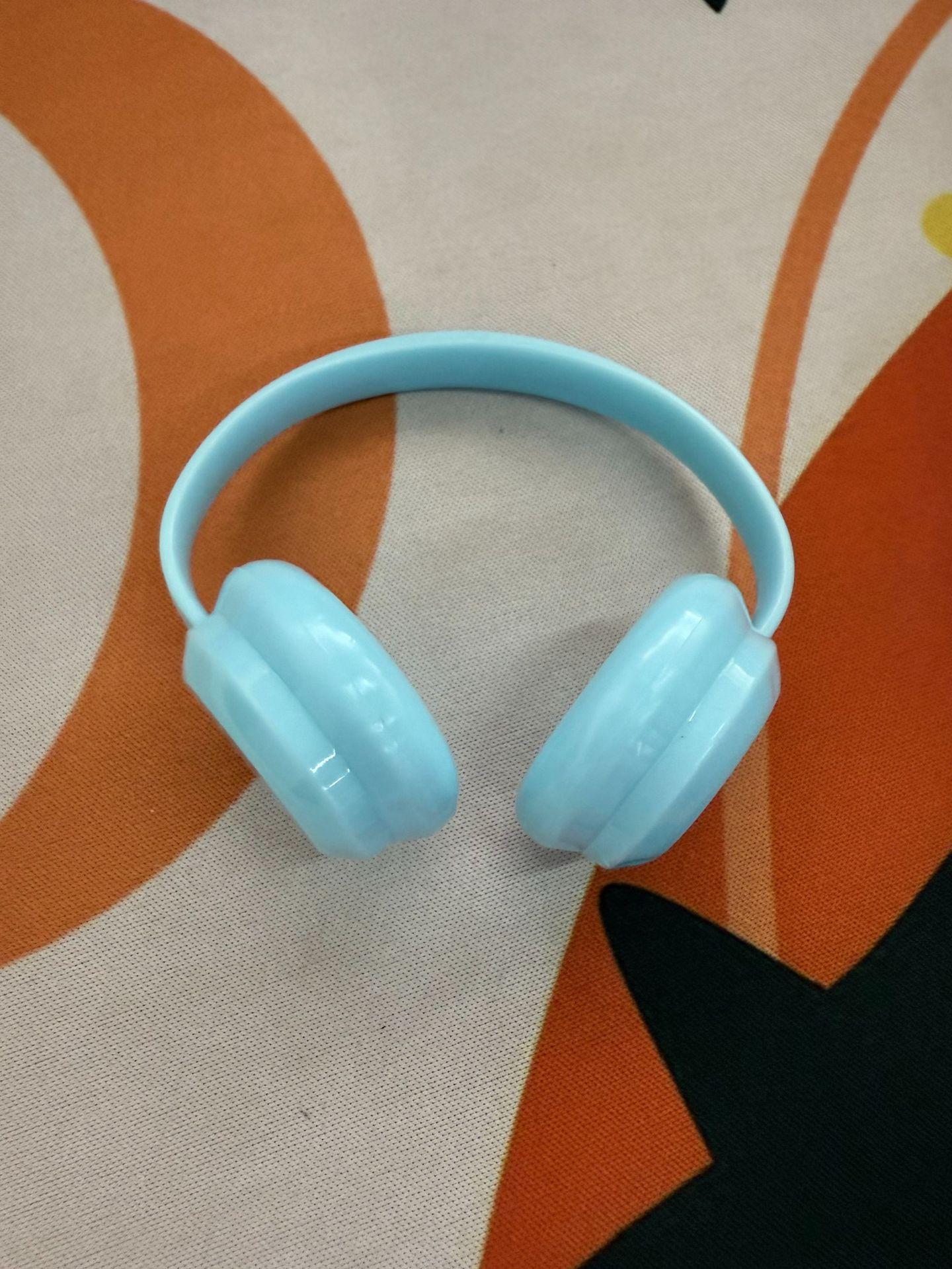 

Плюшевая кукла Лабубу вайфу Кукла Лабубу вайфу 17 см наушники с дофамином сменные аксессуары для куклы One Size синий