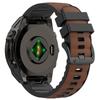 Quick Fit 26mm 22mm Armband für Garmin Fenix 8 Pro 47mm 51mm AMOLED MicroLED Leder Silikonband Fenix E 6 6X 7 7X/Epix Armband