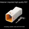 2 3 4 6 8 pin Automotive Waterproof Cable Connector JWPF-VSLE-S Car Connectors