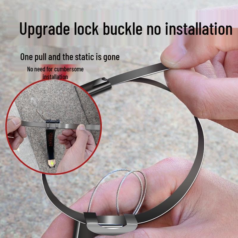 Anti-Static Car Mop: Wear-Resistant Grounding Strip