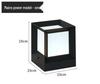European-Style Solar Waterproof Outdoor Square Light for Courtyards, Villas, Parks, Fences, and Gates 