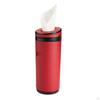 Tube, Cylinder Tissue Box ,PU Leather Round Tissues Container for Car Cup Holder
