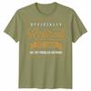 RetireUnisext 2026 Retired 2026 Not My Problem Anymore Funny Unisex Tshirt