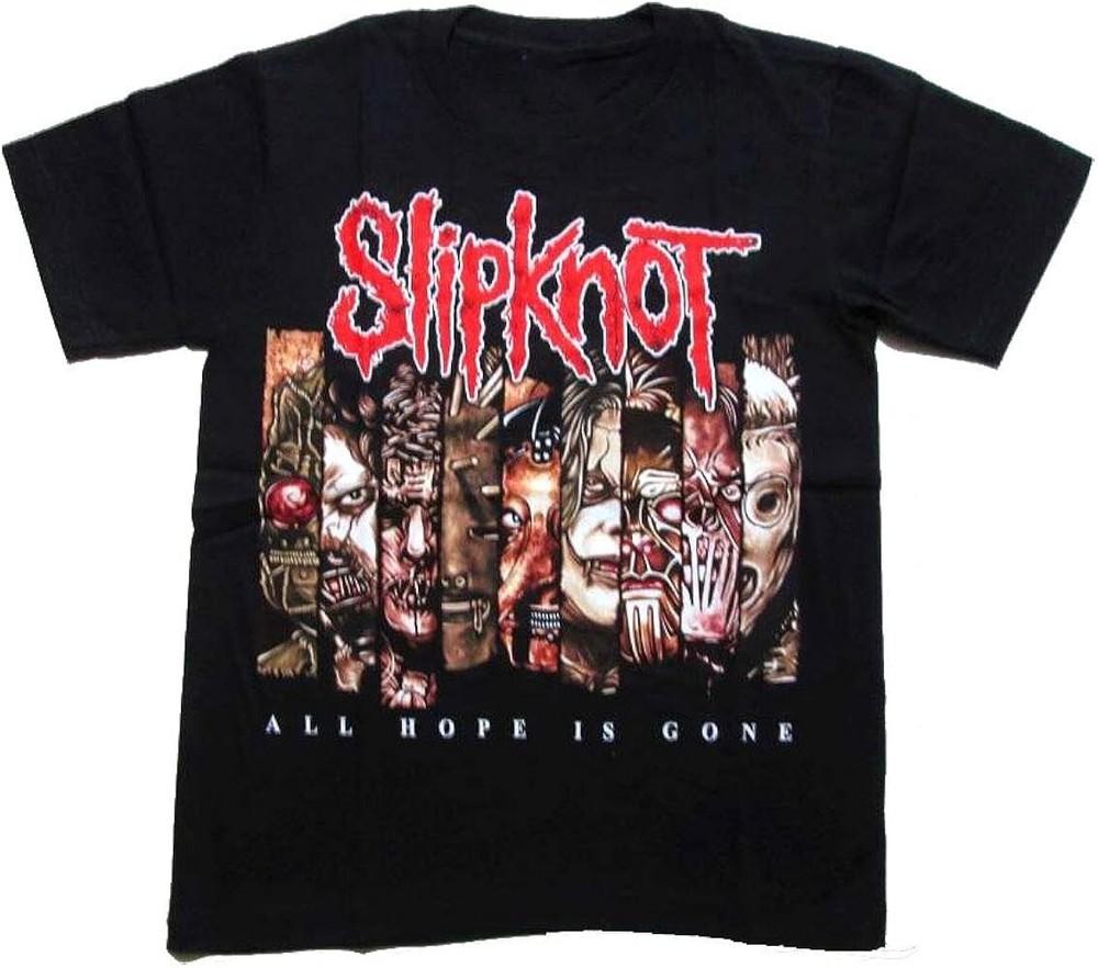 Slipknot All Hope Is Gone Хлопковая Унисекс S-234XL Футболка BT576 Унисекс Футболка XXXXL