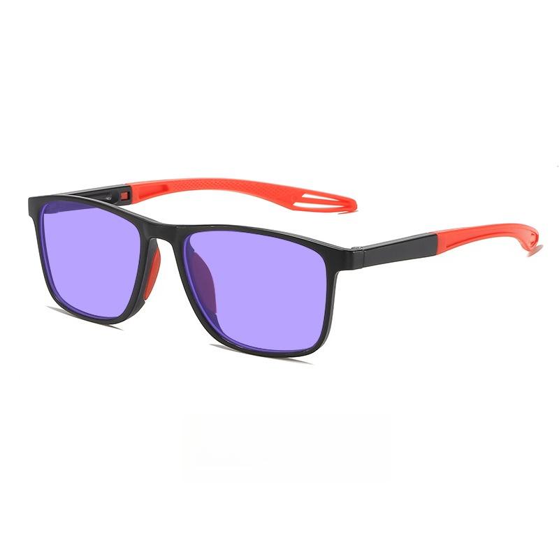 Blue Purple Lenses Men Computer Glasses for Gaming New Trend TR90 Blue Light Blocking Glasss Women Fashion Optical Spectacles