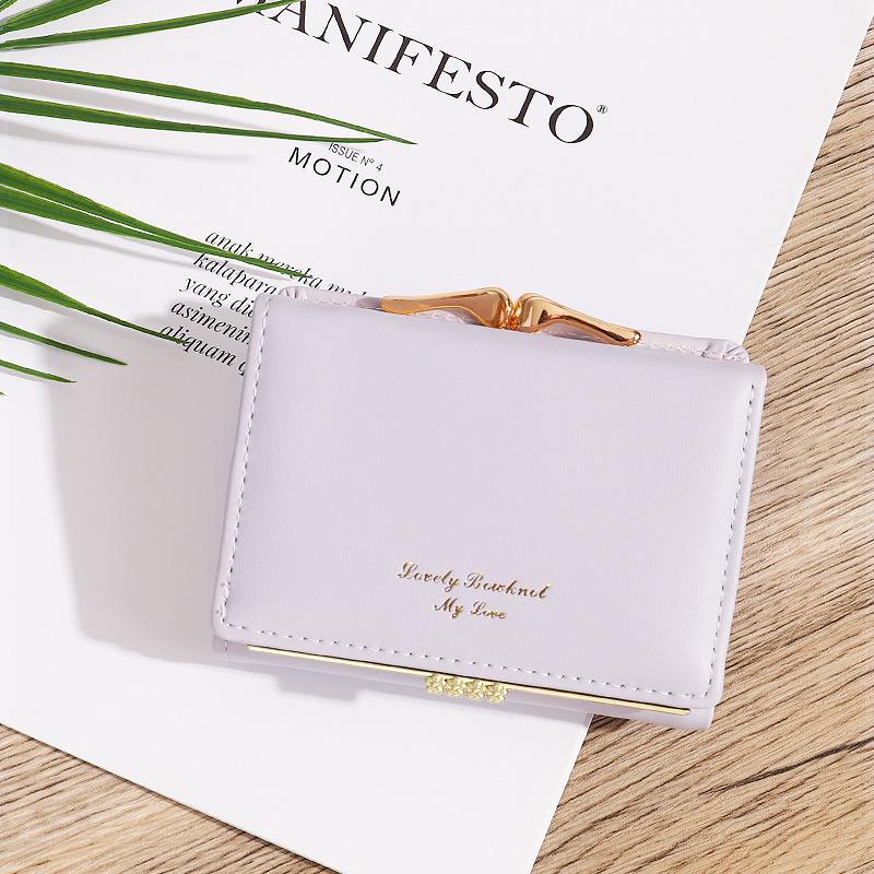 Fuhang Ladies' Elegant PU Coin Purse – Compact, Stylish, Luxury Wallet for Students