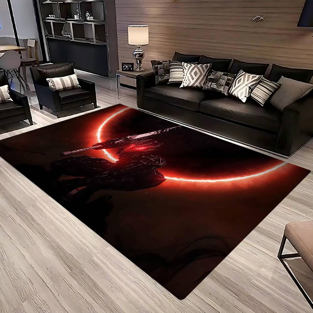 BERSERK Door Mat Washable Non-Slip Living Room Sofa Chairs Area Mat Kitchen Doormat Area Rug