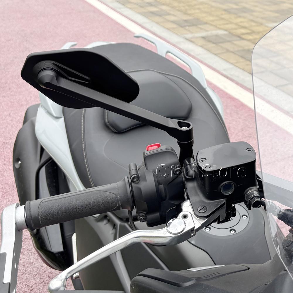 New Motorcycle Rearview Mirrors Handlebar Mirror Bar End Rear View Mirror For Yamaha TMAX560 T-MAX560 T-MAX TMAX 560 2025 2026