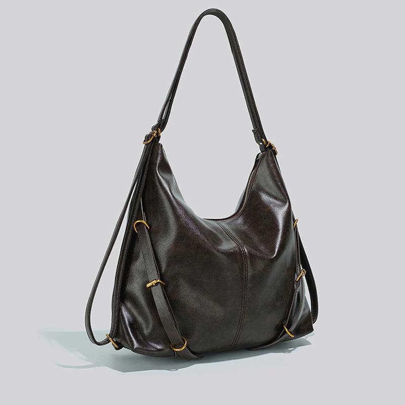 Tote Bag New Autumn and Winter Fashion Women's Bag Multi-functional Backpack Three-purpose Retro Crossbody Bag