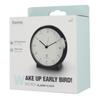 Hama Germany "Elegance Pro" Radio Alarm Clock, No Ticking, Black