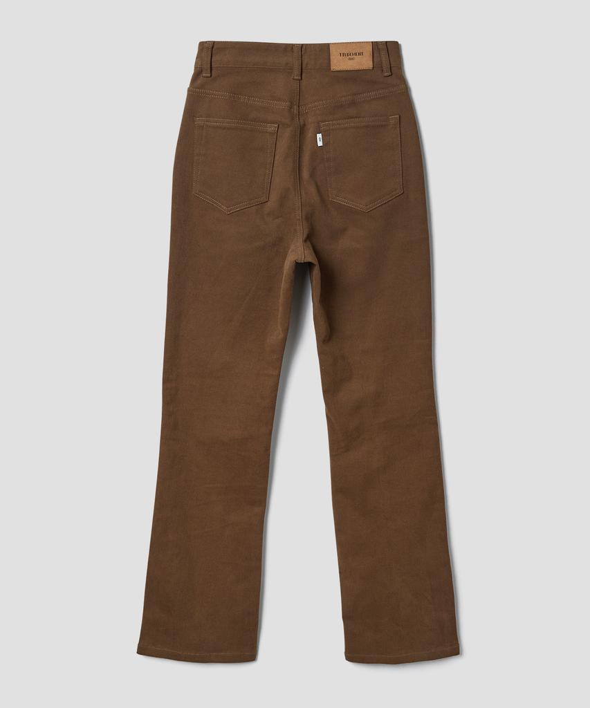 Tuddment Cotton Flared Pants_Camel