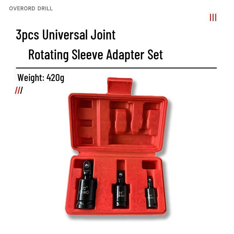 Universal Joint Socket Adapter Set (3-10pcs) for Electric Wrench