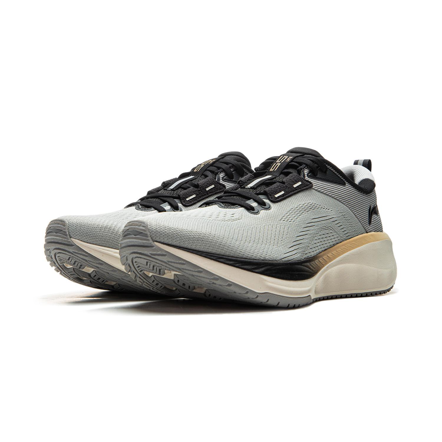 

New LiNing Wu Leaping 2.0 V2 Cushioned Anti Slip Wear Resistant Breathable Lightweight Low Top Running Shoes Men s Gray ARSU075-4 39.5