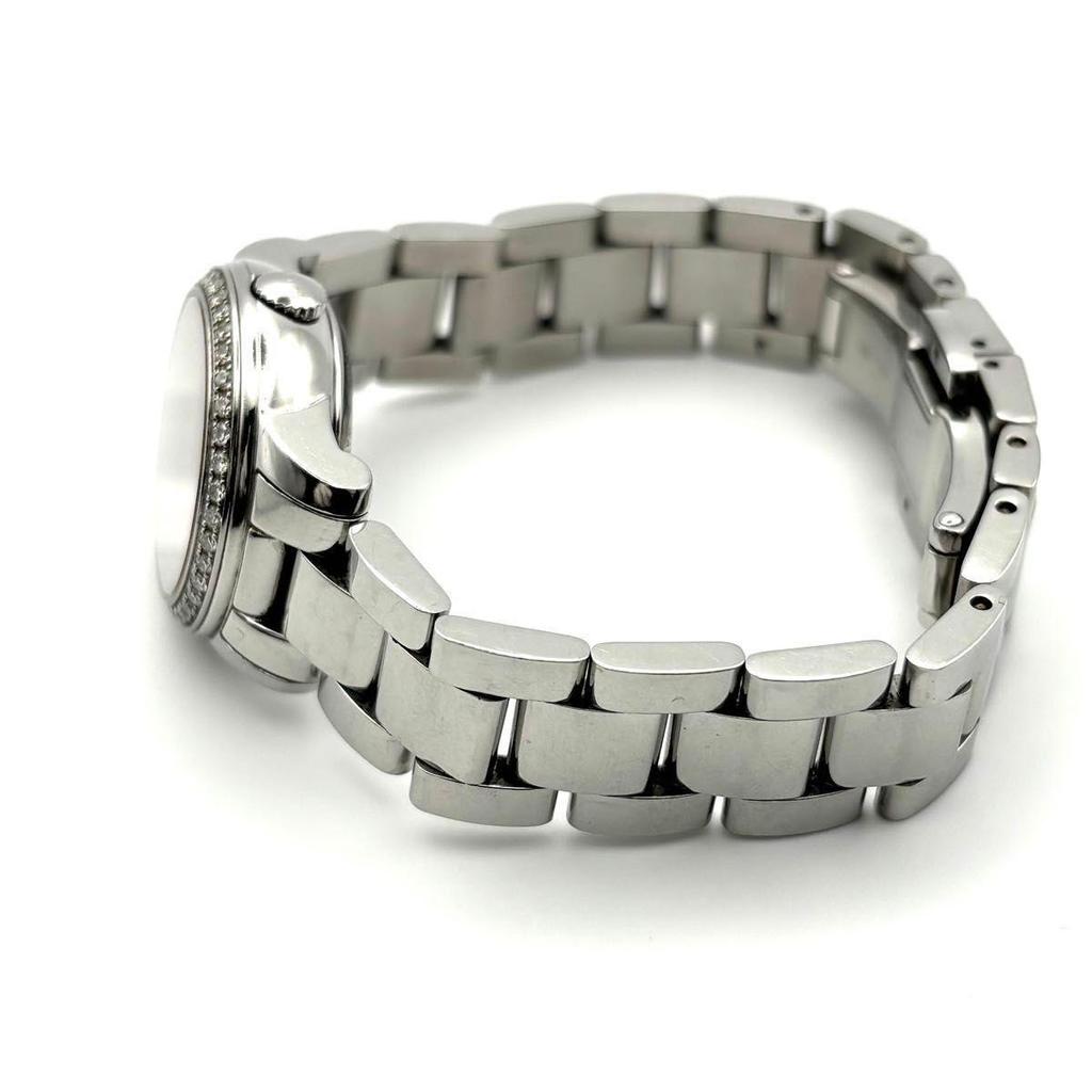 Used [Good Condition / Working Item] MIDO MIDO Baroncelli Diamond Date Automatic Winding Back Slot See-Through Back Ladies