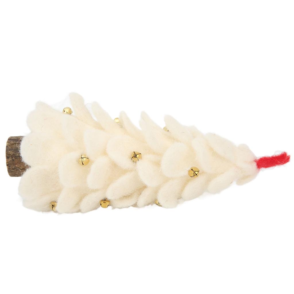 2023 New Christmas Decoration Wool Felt Christmas Tree Ornament Home New Year Party Ornament White