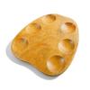 Wooden Painting Palette - Apple Shaped Palette for All Painting and Drawing Purposes (Oil, Watercolour, Acrylic, Gouache) for Kids, Professionals