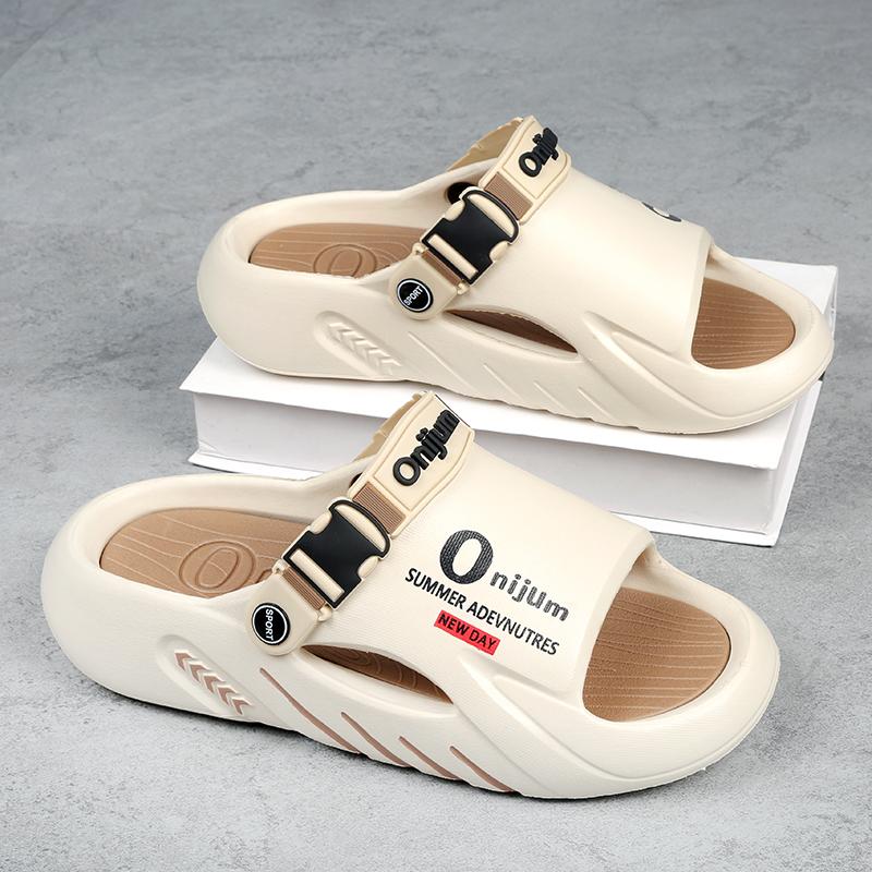 Male Flip Flops Massage Slippers Indoor Beach Clogs Outdoor Comfortable Sandals Soft Slides Men Casual Shoes Women Home Slippers