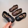 2026 Spring Korean-Style Princess Shoes: Fashionable, Versatile, Soft-Soled Leather Shoes for Girls
