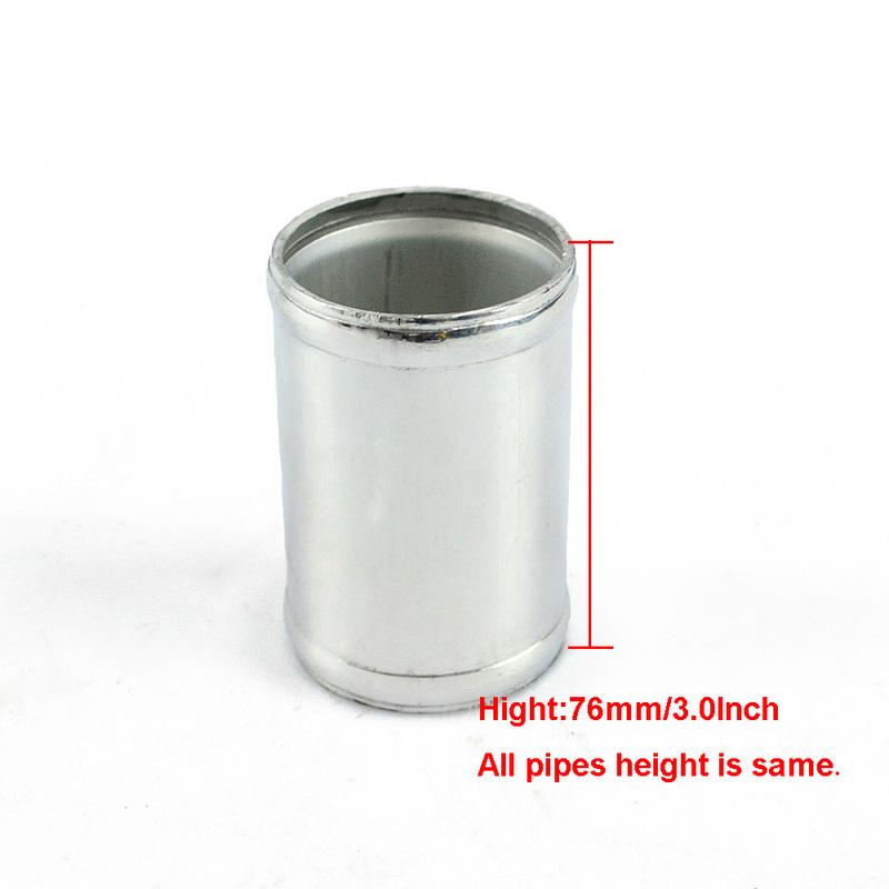 Free ship - Alloy intake Turbo Intercooler Piping Extensor Hose Adapter Joiner Pipe Connector Silicone 32mm 35mm 63mm 70mm 76mm