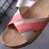 New Vintage Linen Slippers for Women