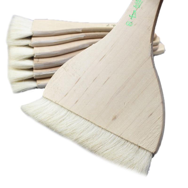 Goat Hair Paint Brushes Smooth Sanding For Wall Watercolor Acrylic Oil Painting