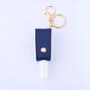 T-Shaped Leather Hand Sanitizer & Perfume Keychain Case with Spray Bottle