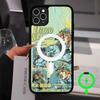 Anime Jojo Bizarre Adventure Magnetic Matte Phone Case For IPhone 16 17 15 14 13 12 11 For Magsafe Wireless Charge Cover