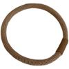 Versatile Korean Mori Style Milk Coffee Hair Tie - High Elastic, Durable Thick Rubber Band Accessories