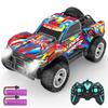 DEERC RC Off-Road Car for Kids [2025 Upgraded Edition] RC Car Remote Control Toy for Drifting Beginners Rechargeable OutdoorIndoor Use 2.4Ghz LED