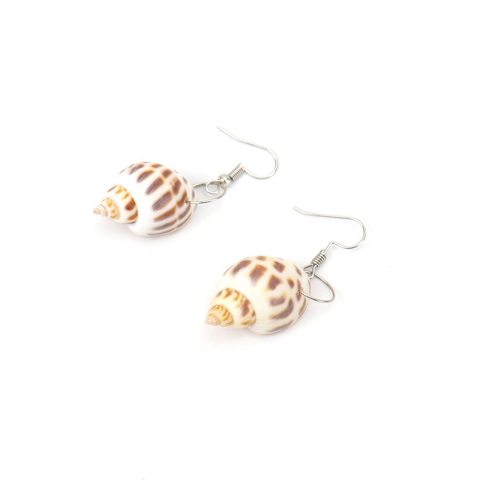 European & American Style Seashell Starfish Beach Earrings for Women