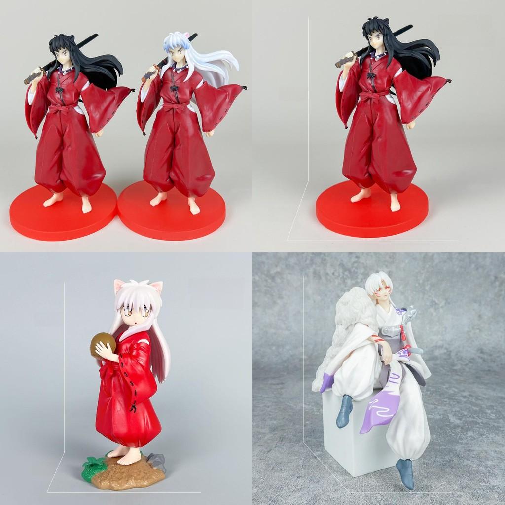 Inuyasha Pvc Figure Set With Assembled Design For Anime Collectors