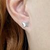 European S925 Sterling Silver Butterfly Stud Earrings - Simple, Exquisite, and Versatile INS Style Jewelry