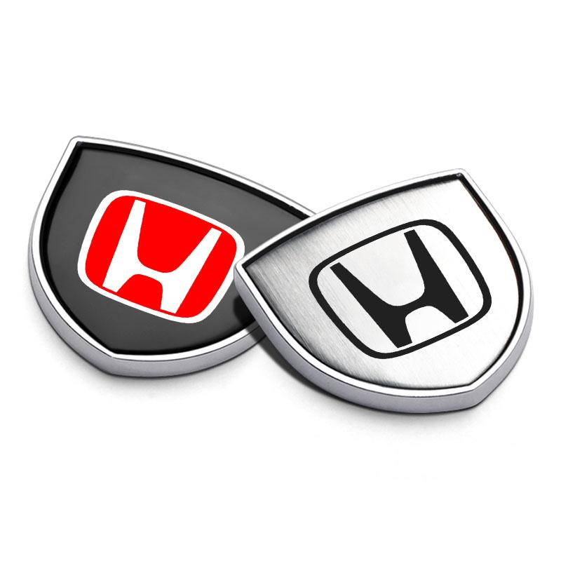 1 tk 3D metallist auto uksekilbi embleem auto kere märgi kleebis stiil Honda Fit Mugen Insight Type S R VTEC DOHC Modulo Vezel Legend RR Si jaoks