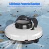 Cordless Robotic Pool Cleaner IPX8 Waterproof Pool Cleaning Robot Dual-Motor Strong Suction Automatic Pool Vacuum