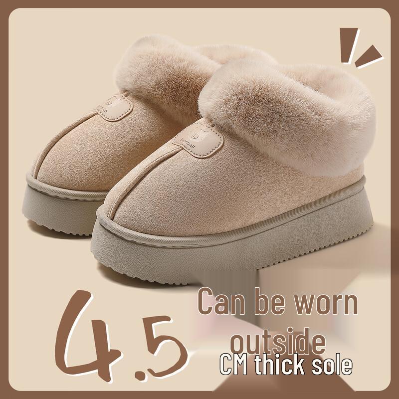 FZT M-7001 Women s Plush Warm Thick Sole Snow Boots 36-37