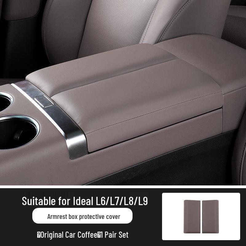 Ideal L6-L9 Armrest Box Cover & Storage Riser Pad for Car