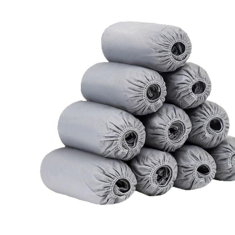 Rutschfeste, staubdichte Überschuhe für Erwachsene - Dick, verschleißfest, Einweg-Vliesstoff für den Innenbereich