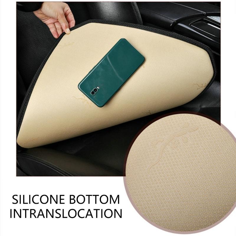 Universal Vehicle Chair Ventilated Cooling Seat Pad Cushion Beaded Comfort Seat Cover Lumbar Back Brace Support Cushion