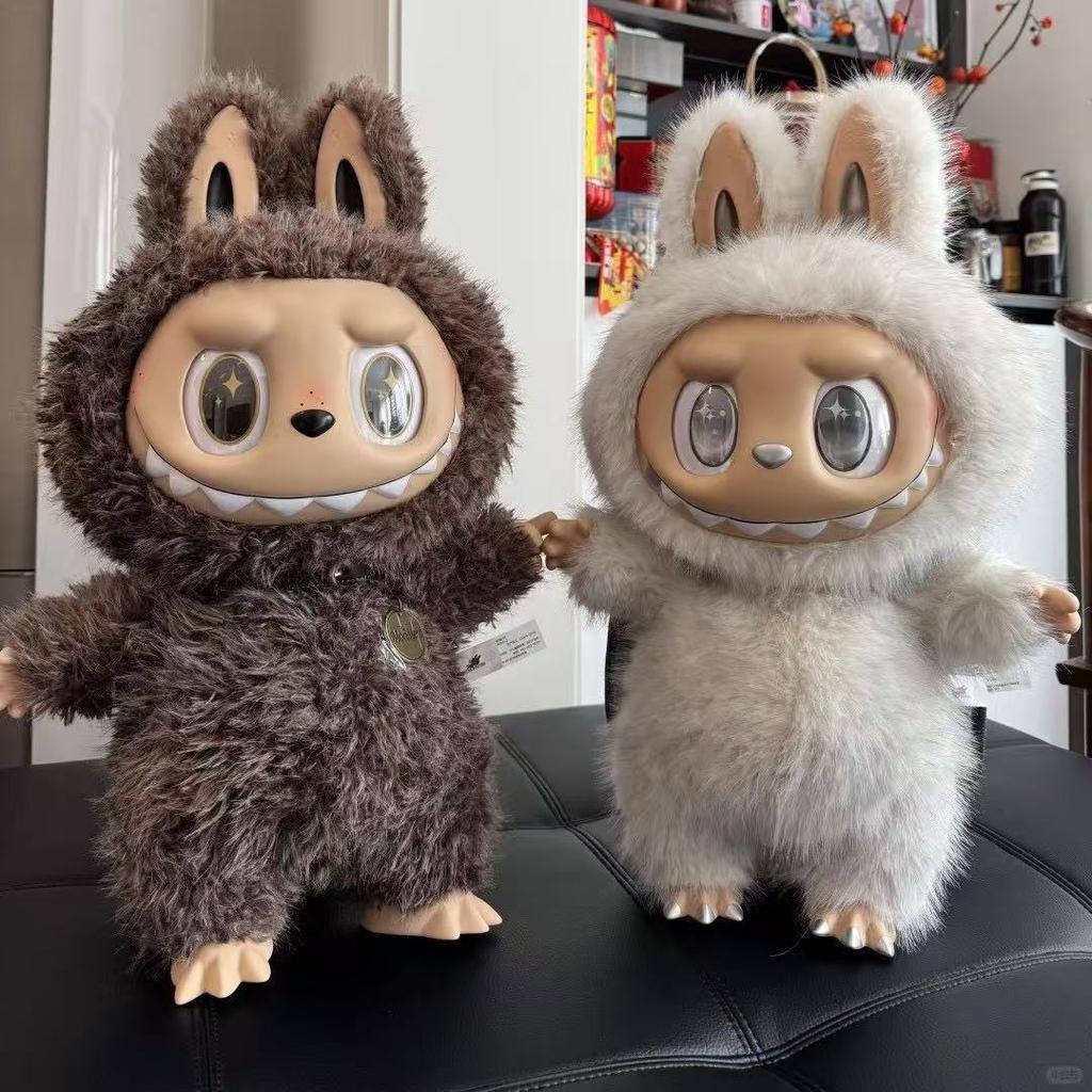 High quality 38CM Big Doll  LABUBU ZIMOMO Great leader, LABUBU ARCHANGEL Vinyl Plush Doll