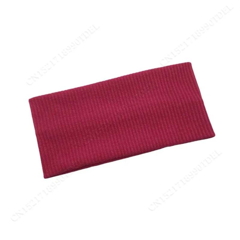 Elastische, einfarbige Haarbänder für Frauen und Männer, Haarband, Laufen, Fitness, Sport, Yoga, Stirnbänder, Mädchen, Stirnband, Zubehör