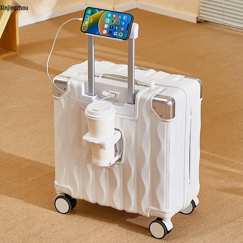 Xinjingzhou 18-inch Carry-On Spinner Suitcase 18 inch