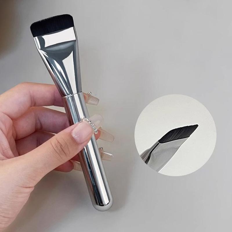 Ultra Thin Foundation Brush Lightweight And Thin Face Contour Brush Flat Contour Brush Blending Foundation Cream Makeup Brushes