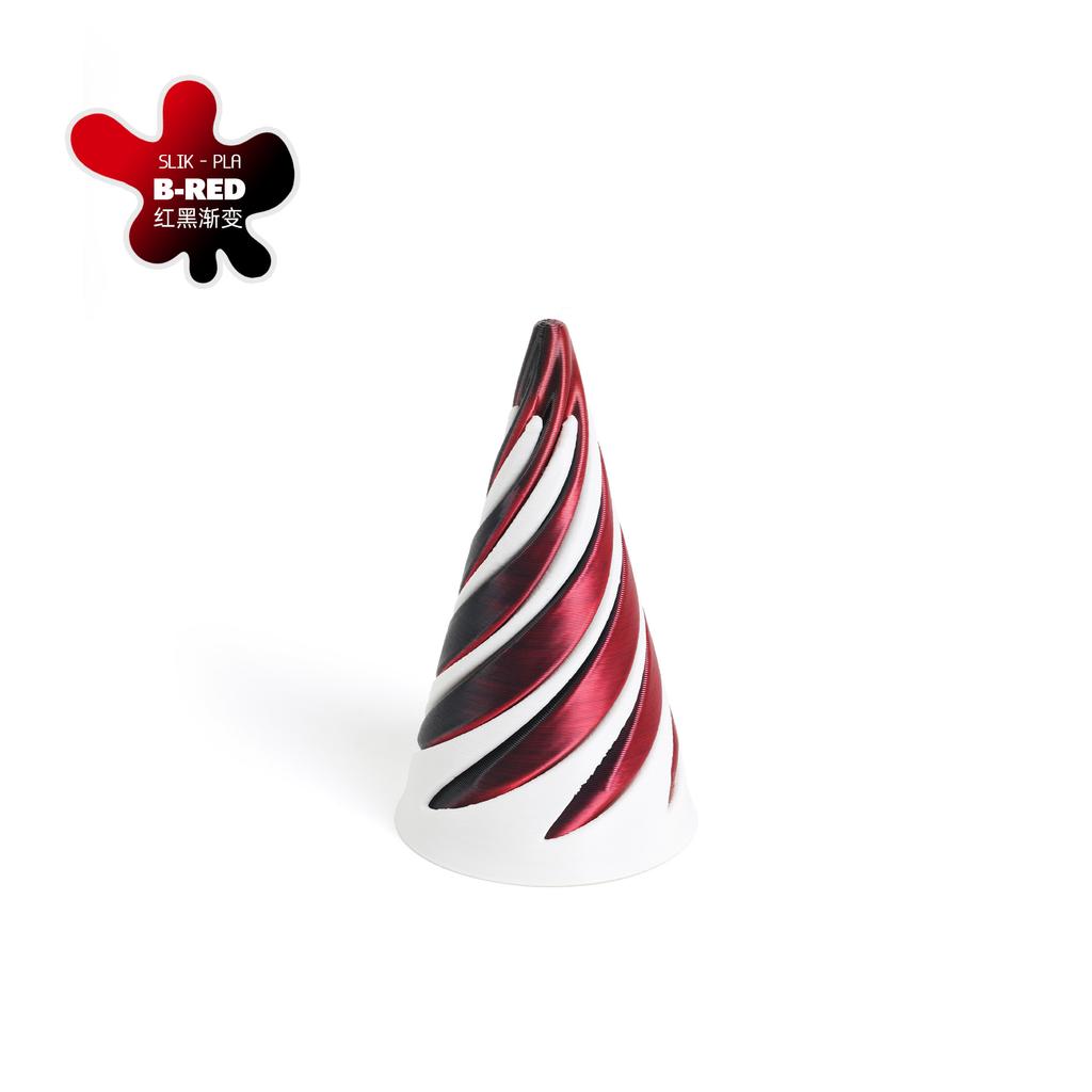 3D Printed Decoration Mini Vortex Printed Spiral Conae Fidget Toy Impossible Pyramid Passthrough Sculpture Thread Illusion Gift